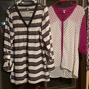 Vanity- sheer blouses X-Large
